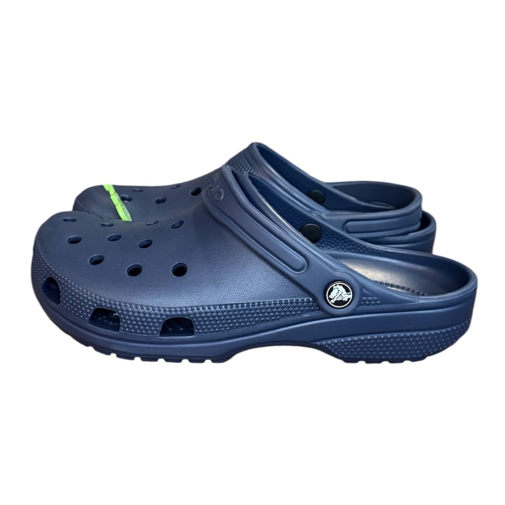 Crocs Classic Clog Unisex Multiple Sizes Navy Blue - Picture 3 of 9